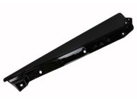 GM 23382789 Air Deflector, Black, Front Outer Driver Side GM 23382789 Air Deflector, Black, Front Outer Driver Side