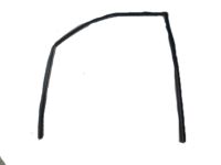 GM 23363163 Reveal Molding, Rear Passenger Side