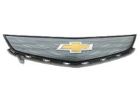 GM 42497944 Upper Grille, Dark Silver