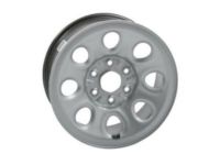 GM 9595246 Spare Wheel, Silver, Steel