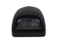 GM 22794700 License Lamp, Black, Rear