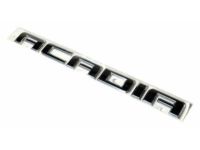 GM 15272042 Nameplate, Rear