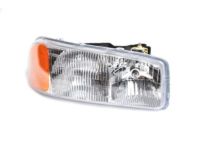 GMC Yukon XL 2500 Headlight - 15850352 Headlamp Assembly, Passenger Side