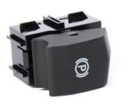 GM 23110410 Parking Brake Switch, Black