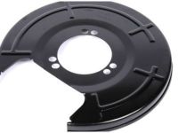 GM 13219213 Backing Plate, Rear Driver Side
