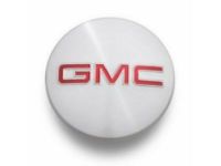 GM 20942000 Center Cap, Red; Silver GM 20942000 Center Cap, Red; Silver
