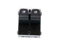 GM 22777205 Window Switch, Black, Front Driver Side