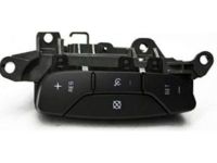 GM 15819309 Cruise Switch, Black, Driver Side