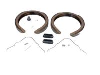 Chevrolet Corvette Parking Brake Shoe - 12455801 Parking Brake, Rear