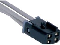 GM 12102900 Wire Connector, Black GM 12102900 Wire Connector, Black