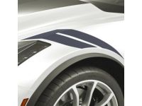 GM 23507124 Decal Package, Front Fender And Body Ornamentation, Gray GM 23507124 Decal Package, Front Fender And Body Ornamentation, Gray