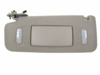 GM 22850306 Sunvisor, Gray, Driver Side GM 22850306 Sunvisor, Gray, Driver Side