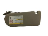 GM 21303692 Sunvisor, Gray, Passenger Side