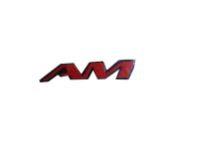 GM 22636915 Emblem, Red, Rear GM 22636915 Emblem, Red, Rear
