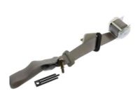 GM 10357694 Belt & Retractor, Gray, Rear Passenger Side