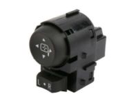 GM 23204016 Mirror Switch, Black, Rear Driver Side