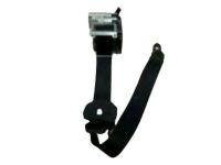 GM 19333346 Lap & Shoulder Belt, Black, Driver Side