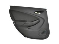 GM 84091148 Door Trim Panel, Black, Rear Driver Side GM 84091148 Door Trim Panel, Black, Rear Driver Side