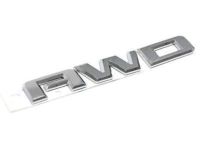 GM 15292647 Nameplate, Rear