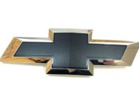 GM 84261879 Emblem, Black, Front GM 84261879 Emblem, Black, Front