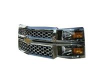 GM 84101311 Radiator Shutter Assembly, Front