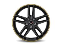 GM 19302119 Wheel, Black; Yellow GM 19302119 Wheel, Black; Yellow