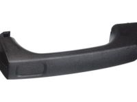 GM 25957909 Handle, Outside, Dark Smoke Gray, Front GM 25957909 Handle, Outside, Dark Smoke Gray, Front