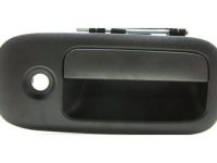 GMC Savana 1500 Door Handle - 25942272 Handle, Outside, Black, Front Passenger Side