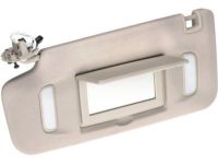 GM 23234424 Sunshade, Titanium, Driver Side