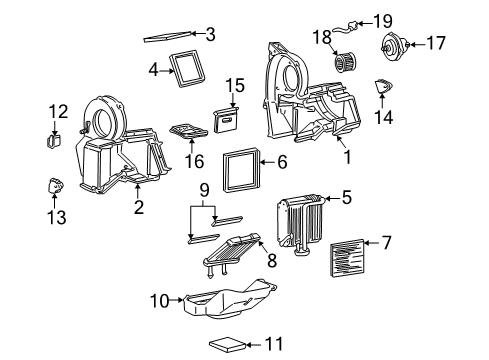 GM 85520652 Suction & Discharge Hose Assembly