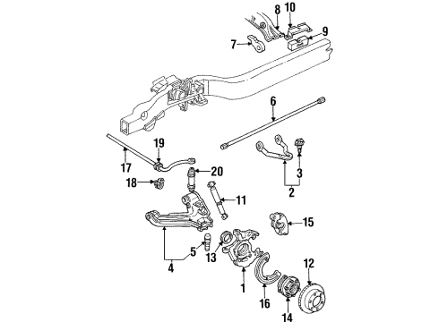 GM 15649984 Speed Sensor, Front Passenger Side GM 15649984 Speed Sensor, Front Passenger Side