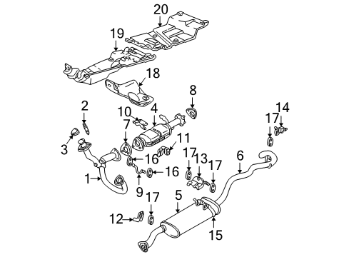GM 25179076 Catalytic Converter