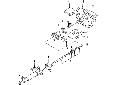 GM 26099066 Steering Column