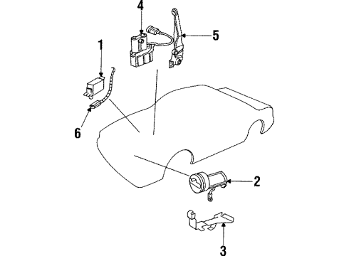 GM 3523319 Sensor Block