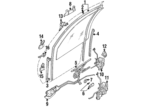 GM 30019252 Handle, Inside, Passenger Side GM 30019252 Handle, Inside, Passenger Side