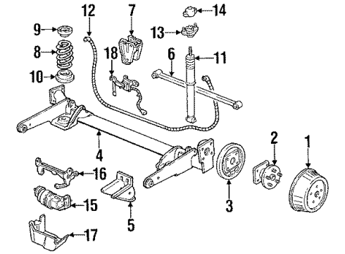 GM 10274026 Axle Assembly, Rear GM 10274026 Axle Assembly, Rear