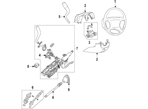 GM 87839969 Shift Control Cable