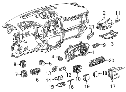 GM 84978148 Transfer Case