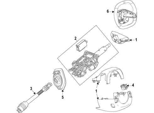 GM 13534779 Switch, Black