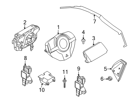 GM 13251078 Side Sensor