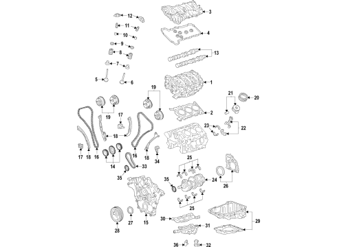 GM 12648349 Crankshaft GM 12648349 Crankshaft