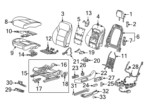 GM 85608018 Control Module, Front GM 85608018 Control Module, Front