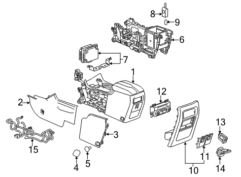GM 85123747 Shifter Assembly
