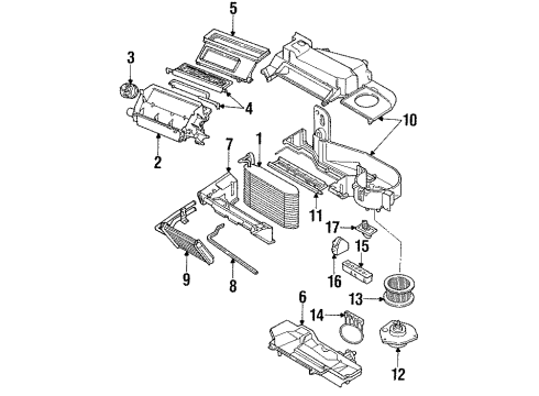GM 10145016 A/C Hoses