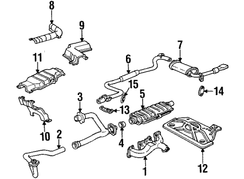 GM 25129701 Catalytic Converter