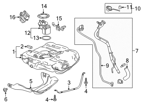 GM 12707951 Fuel Pump