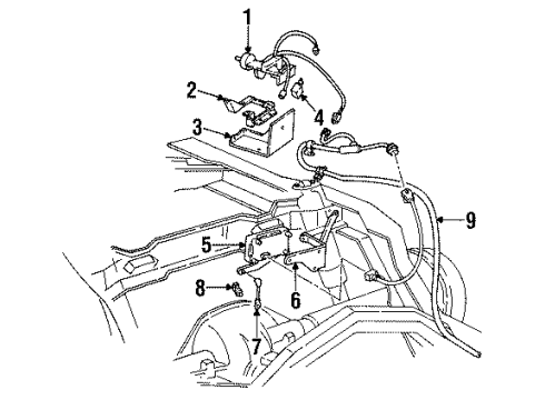 GM 15665573 Sensor Bracket