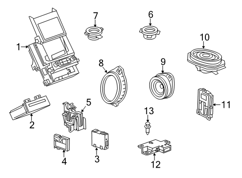 GM 84207717 Display System