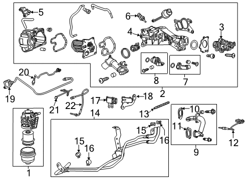 GM 12647007 Actuator