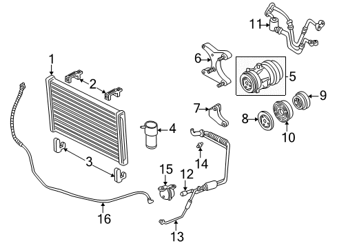 GM 10238913 Accumulator Bracket